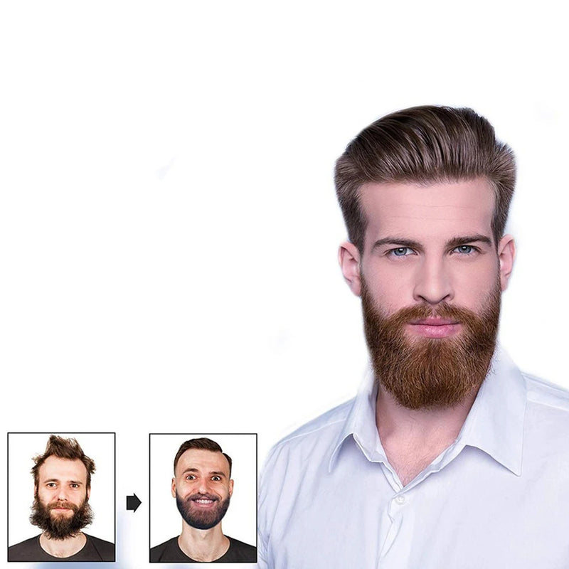 Escova de cabelo elétrica multifuncional Masculina, pente modelador, alisador e ondulador de barba e Cabelo Beleza/Estilo Homem