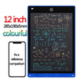 LCD Escrita Tablet para Crianças, Graffiti Sketchpad Brinquedos, Handwriting Blackboard, Magic Drawing Board, Presente, 10 ", 12"