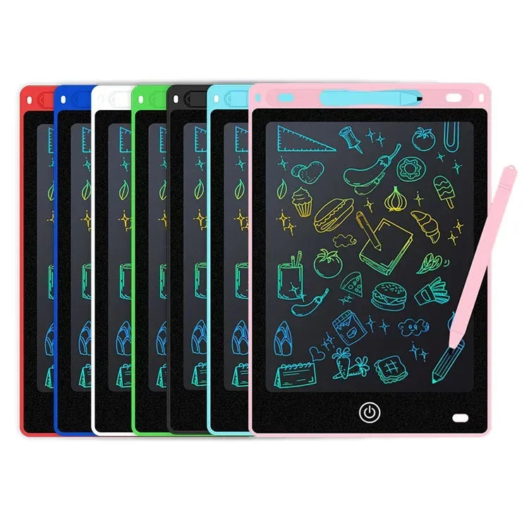 LCD Escrita Tablet para Crianças, Graffiti Sketchpad Brinquedos, Handwriting Blackboard, Magic Drawing Board, Presente, 10 ", 12"